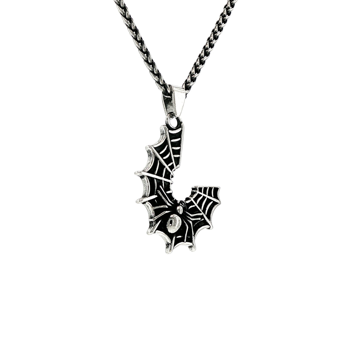 ANANSI WEB PENDANT & CHAIN