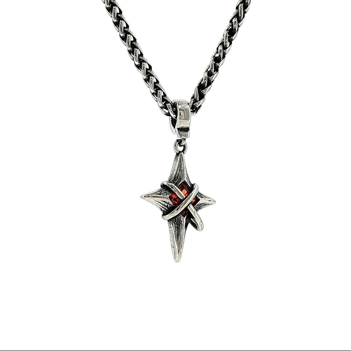 RED CORE PENDANT & CHAIN