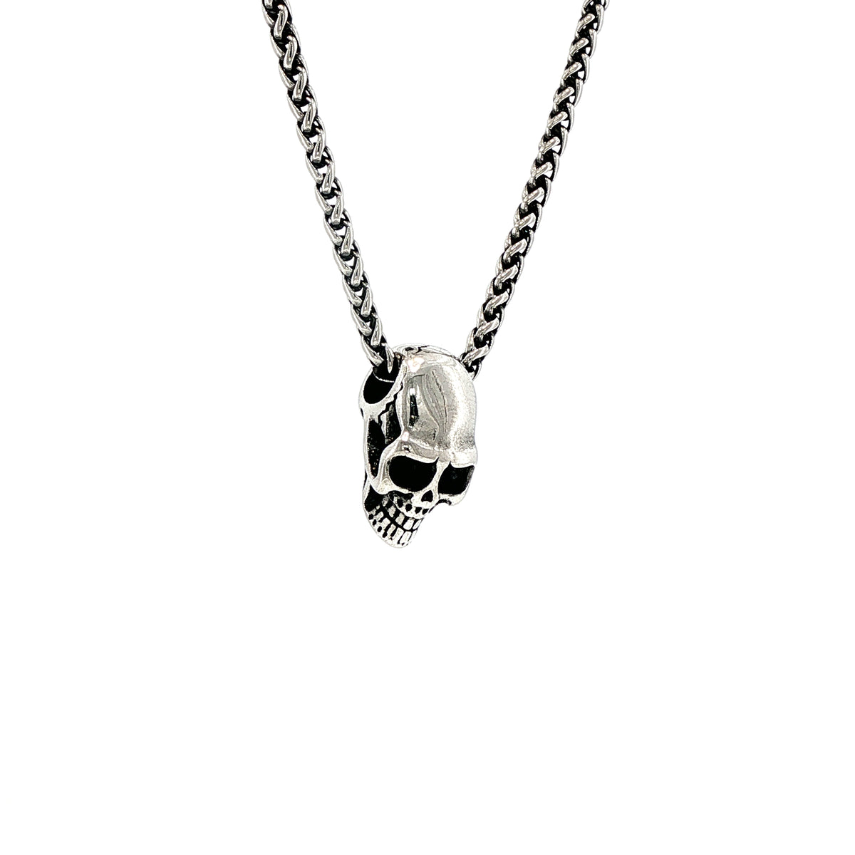 SMALL SKULL PENDANT & CHAIN
