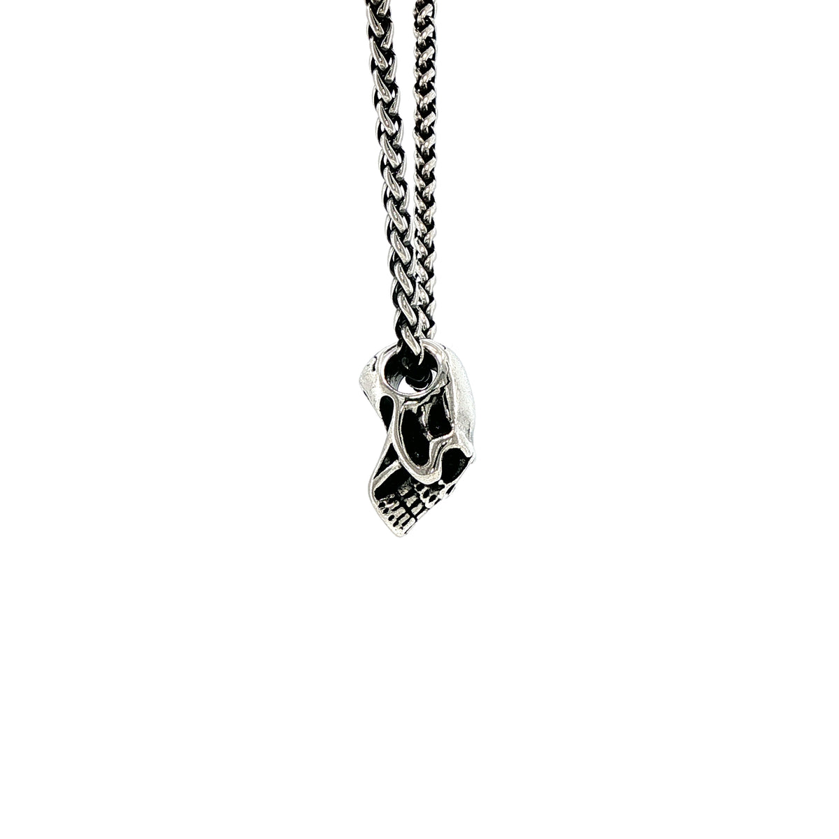 SMALL SKULL PENDANT & CHAIN