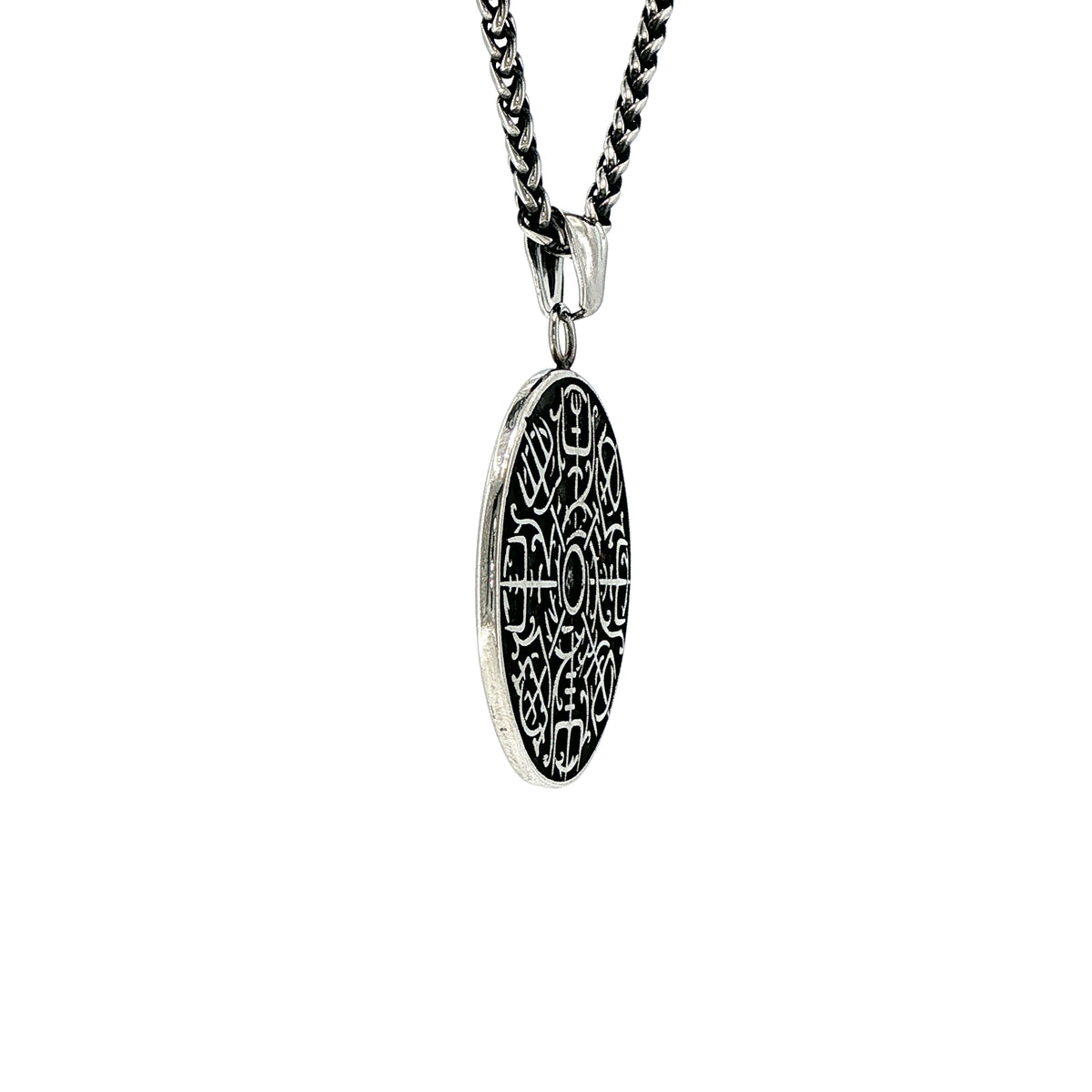 TRIDENT SHIELD PENDANT & CHAIN