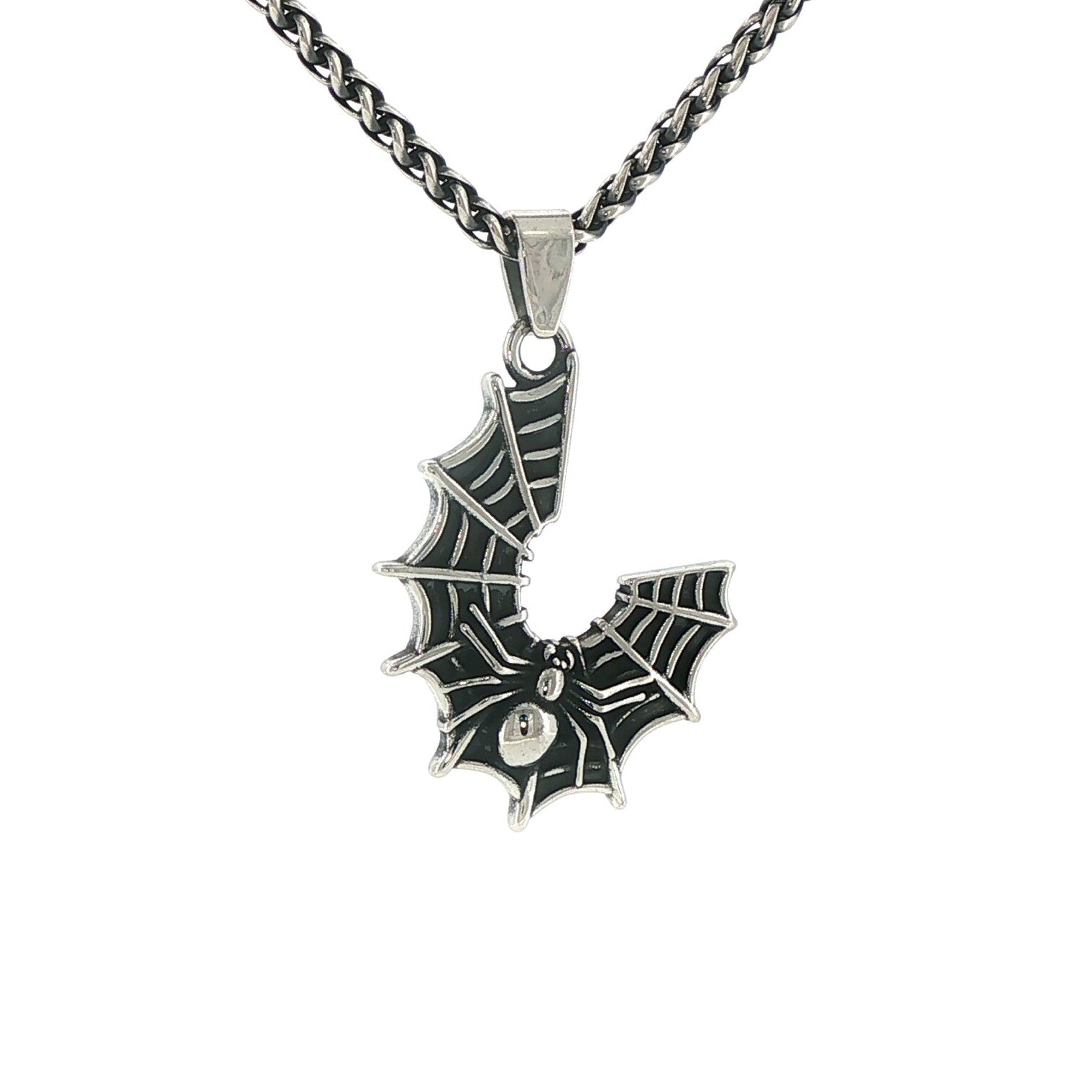 ANANSI WEB PENDANT & CHAIN